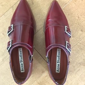 Acne Studios pointy toe loafers US7